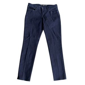 Levis Women's Demi Curve Mid Rise Slim Jeans‎ Size 10 (30x30) Dark Wash Blue